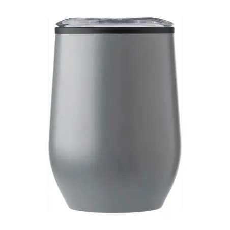 Vaso térmico inox mate 300 ml con tapa