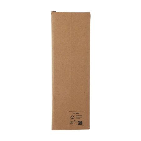 Botella acero reciclado doble pared 500 ml grabado y caja