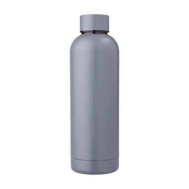 Botella acero reciclado doble pared 500 ml grabado y caja