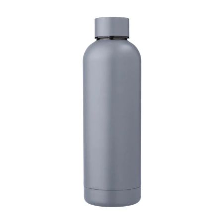 Botella acero reciclado doble pared 500 ml grabado y caja