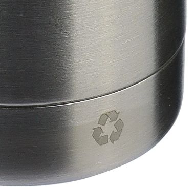 Botella acero reciclado doble pared 500 ml grabado y caja