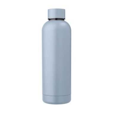 Botella acero reciclado doble pared 500 ml grabado y caja