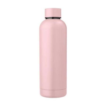Botella acero reciclado doble pared 500 ml grabado y caja