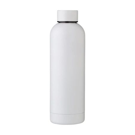 Botella acero reciclado doble pared 500 ml grabado y caja