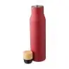 Botella termo acero 500 ml tapón símil bambú - Imagen 88