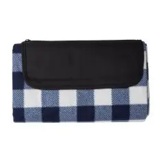 Manta polar plegable rPET 150 g/m² bolsillo cremallera