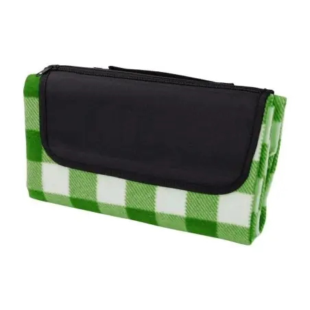 Manta polar plegable rPET 150 g/m² bolsillo cremallera