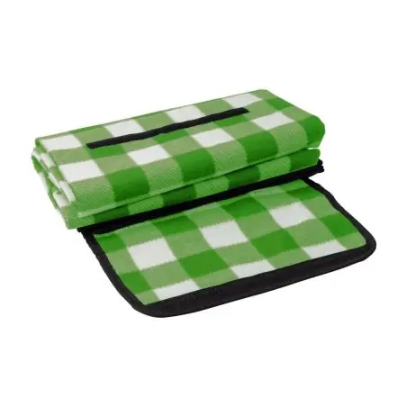 Manta polar plegable rPET 150 g/m² bolsillo cremallera