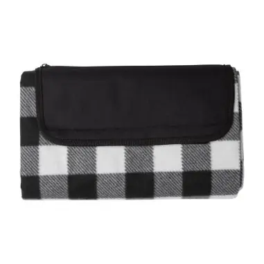 Manta polar plegable rPET 150 g/m² bolsillo cremallera