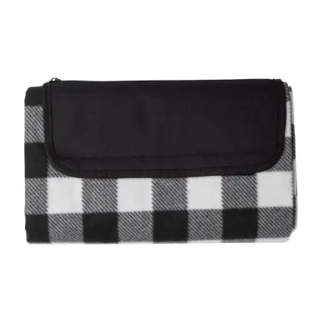 Manta polar plegable rPET 150 g/m² bolsillo cremallera