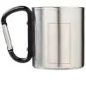 Taza isotérmica 200 ml mosquetón doble pared inox - Imagen 6
