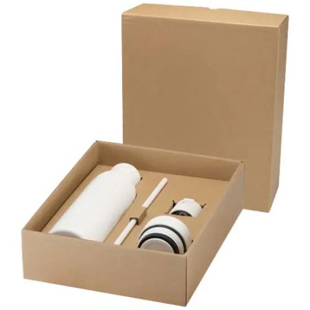 Set botella acero RCS 650 ml con 3 tapas