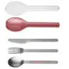Set cubiertos acero inox soporte compacto - Imagen 5