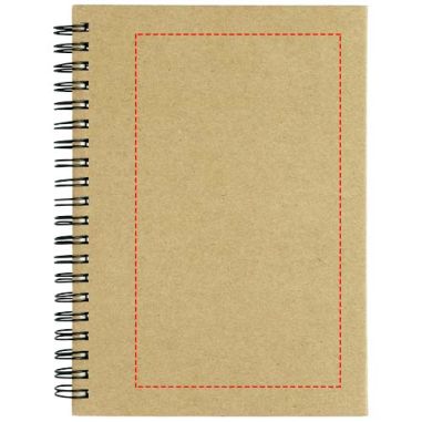 Libreta espiral papel reciclado 60 hojas