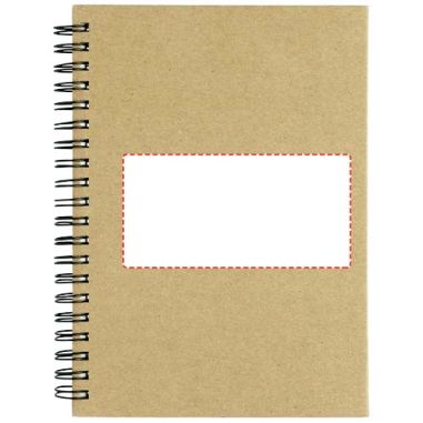 Libreta espiral papel reciclado 60 hojas