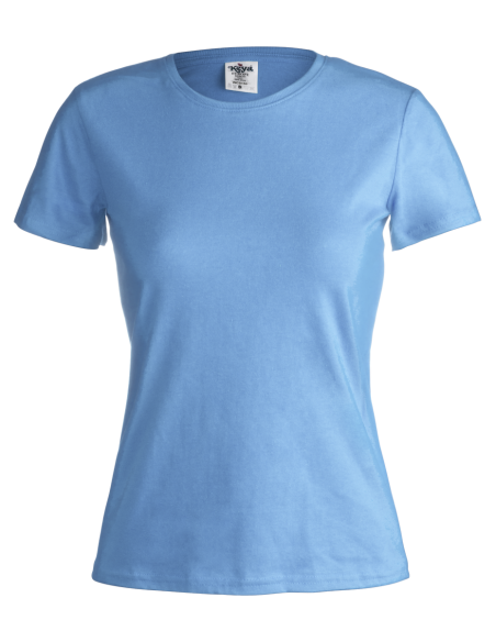 Camiseta Mujer Color ""keya"" Ecológica Personalizada JF150