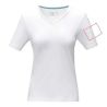 Camiseta mujer cuello V algodón orgánico 200 g/m² - Imagen 34