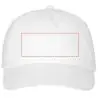 Gorra Feniks 5 paneles sarga algodón 175 g ojales bordados - Imagen 14