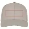 Gorra Ares 6 paneles sarga algodón 175 g panel estructurado - Imagen 6