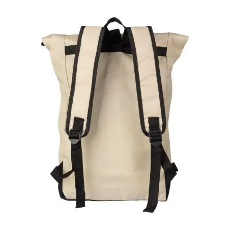 Mochila rolltop RPET 600D con doble cremallera