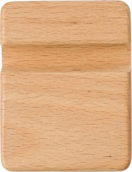 Soporte móvil madera de caucho maciza