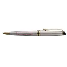 Bolígrafo Waterman de metal con estuche