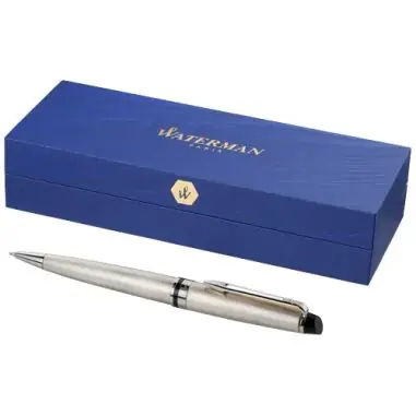 Bolígrafo Waterman de metal con estuche