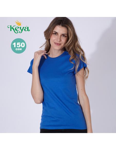 Camiseta Mujer Color ""keya"" Ecológica Personalizada JF150