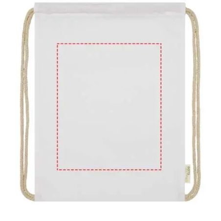 Mochila cuerdas algodón orgánico 140 g/m² 5 L