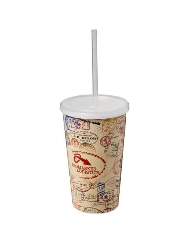 Brite-Americano® Vaso de pared doble de 350 personalizado