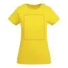 Camiseta mujer algodón orgánico entallada - Imagen 19