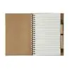 Bloc cartón reciclado 60 hojas con bolígrafo - Imagen 130