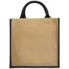 Bolsa tote yute laminado fuelle asas algodón 10kg 30x19x30 - Imagen 13