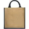 Bolsa tote yute laminado fuelle asas algodón 10kg 30x19x30 - Imagen 18