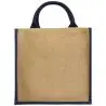 Bolsa tote yute laminado fuelle asas algodón 10kg 30x19x30 - Imagen 19