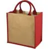 Bolsa tote yute laminado fuelle asas algodón 10kg 30x19x30 - Imagen 22