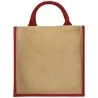 Bolsa tote yute laminado fuelle asas algodón 10kg 30x19x30 - Imagen 25
