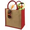 Bolsa tote yute laminado fuelle asas algodón 10kg 30x19x30 - Imagen 27