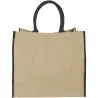 Bolsa de yute con bordes de color - Imagen 15