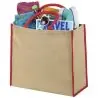 Bolsa de yute con bordes de color - Imagen 36