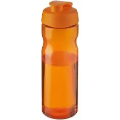 Bidón H2O Active PET 650 ml tapa flip UK bolsa compostable