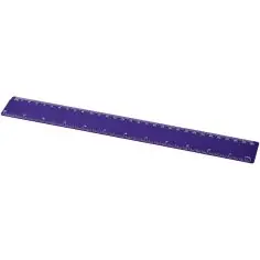 Regla plástico rígido 30 cm doble escala