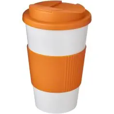 Vaso Americano 350 ml con tapa antigoteo
