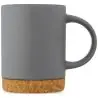 Taza cerámica 425ml base corcho natural cartón reciclado - Imagen 15