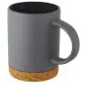 Taza cerámica 425ml base corcho natural cartón reciclado - Imagen 19