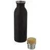 Botella deportiva acero inox 18/8 650 ml tapa bambú LFGB - Imagen 24
