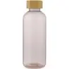 Botella plástico reciclado 650 ml tapa bambú libre BPA LFGB - Imagen 14
