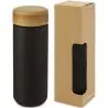 Vaso cerámica doble pared 300 ml bambú antiderrame LFGB FSC - Imagen 14