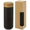 Vaso cerámica doble pared 300 ml bambú antiderrame LFGB FSC - Imagen 15