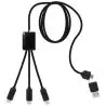 Cable extensible 5 en 1 ABS PET reciclado logo luminoso - Imagen 14